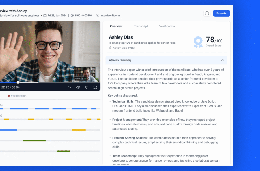Interview insights